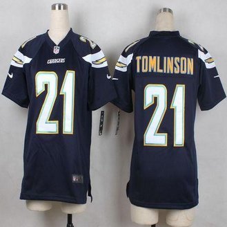 Youth New Chargers #21 LaDainian Tomlinson Navy Blue Team Color Stitched NFL New Elite Jersey Youth New Chargers #21 LaDainian Tomlinson Navy Blue Team Color Stitched NFL New Elite Jersey