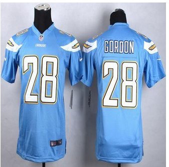Youth New Chargers #28 Melvin Gordon Electric Blue Alternate Stitched NFL New Elite jersey Youth New Chargers #28 Melvin Gordon Electric Blue Alternate Stitched NFL New Elite jersey