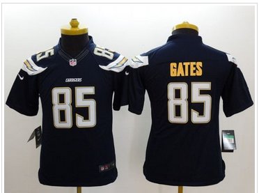 Youth New Chargers #85 Antonio Gates Navy Blue Team Color NFL New Limited Jersey Youth New Chargers #85 Antonio Gates Navy Blue Team Color NFL New Limited Jersey