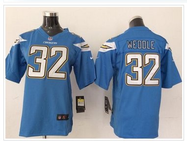 Youth NEW Chargers #32 Eric Weddle Blue NFL New Elite Jersey Youth NEW Chargers #32 Eric Weddle Blue NFL New Elite Jersey