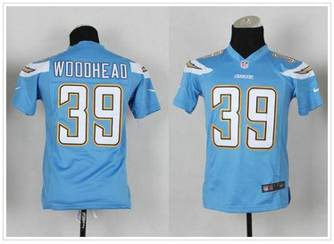 Youth NFL San Diego Chargers #39 Danny Woodhead Electric Blue Jersey Youth NFL San Diego Chargers #39 Danny Woodhead Electric Blue Jersey