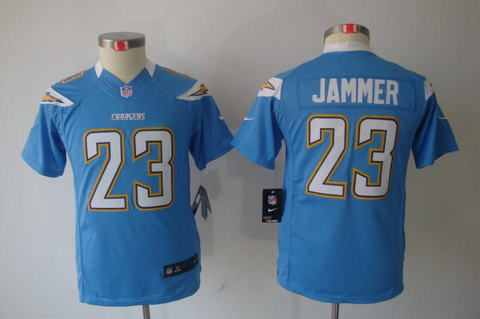 Youth NEW NFL San Diego Chargers 23 Jammer Lt.Blue Jerseys Youth NEW NFL San Diego Chargers 23 Jammer Lt.Blue Jerseys