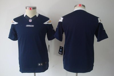 Youth San Diego Chargers Blank Dk.blue Jerseys