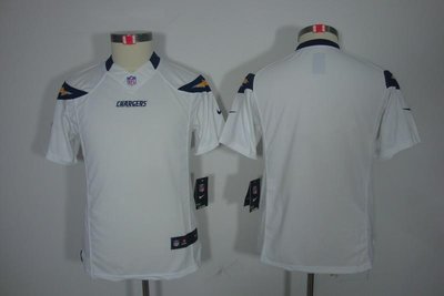 Youth NEW San Diego Chargers Blank White Jerseys Youth NEW San Diego Chargers Blank White Jerseys