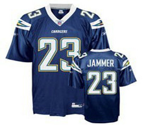 San Diego Chargers #23 Jammer Youth Navy Blue Jersey