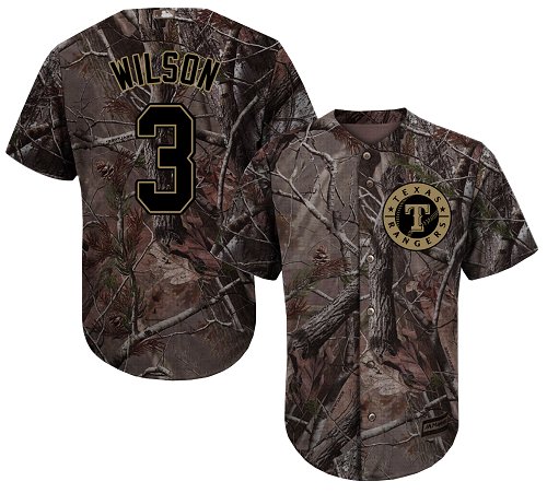 Rangers #3 Russell Wilson Camo Realtree Collection Cool Base Stitched Youth Baseball Jersey Rangers #3 Russell Wilson Camo Realtree Collection Cool Base Stitched Youth Baseball Jersey