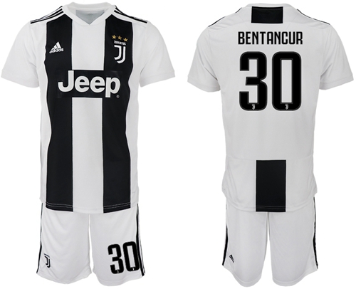 Juventus #30 Bentancur Home Soccer Club Jersey