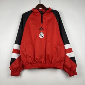 Windbreaker Jacket Real Madrid Red S-XXL
