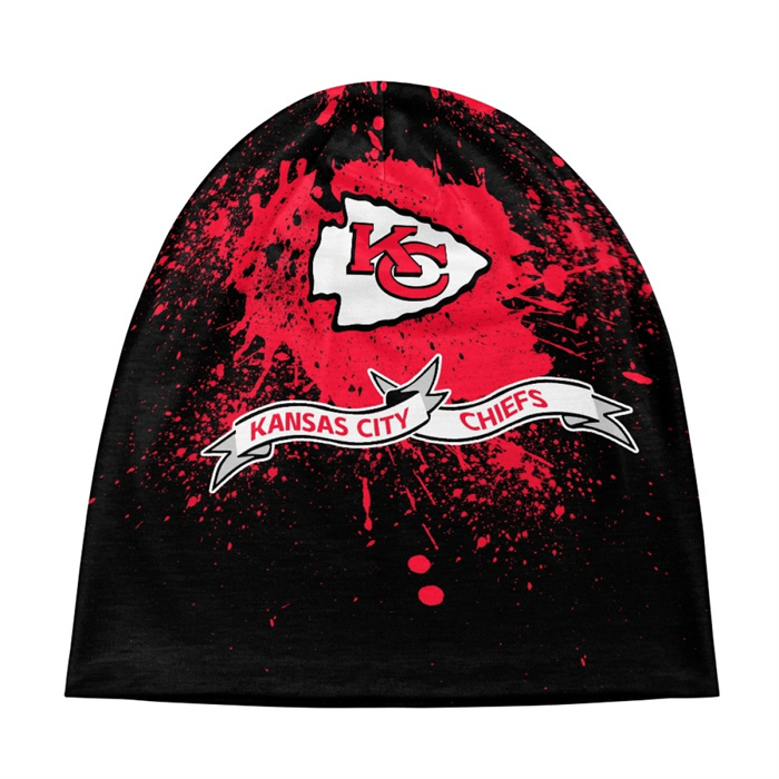 Kansas City Chiefs Baggy Skull Hats 0124 Kansas City Chiefs Baggy Skull Hats 0124