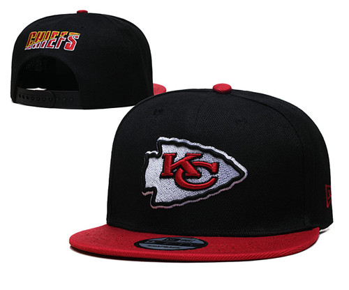 Chiefs Black Snapback Hat --TX Chiefs Black Snapback Hat --TX