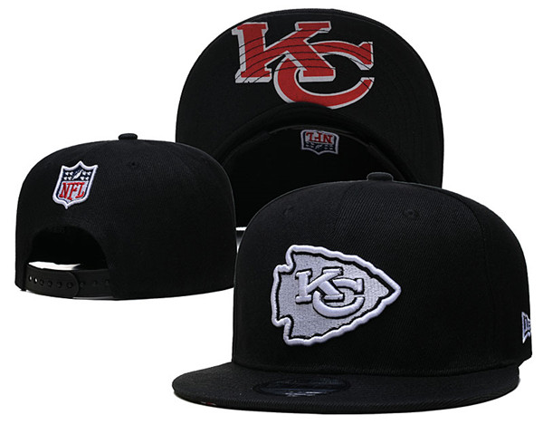 Chiefs Black Snapback Hat Chiefs Black Snapback Hat