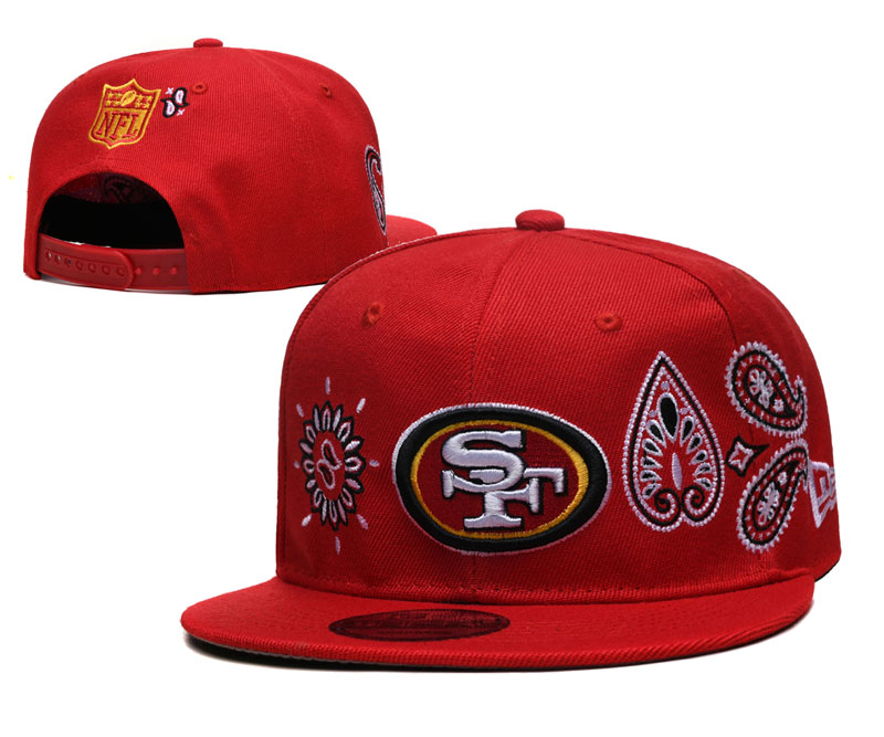 49ers Snapback Hat 1--YD 49ers Snapback Hat 1--YD