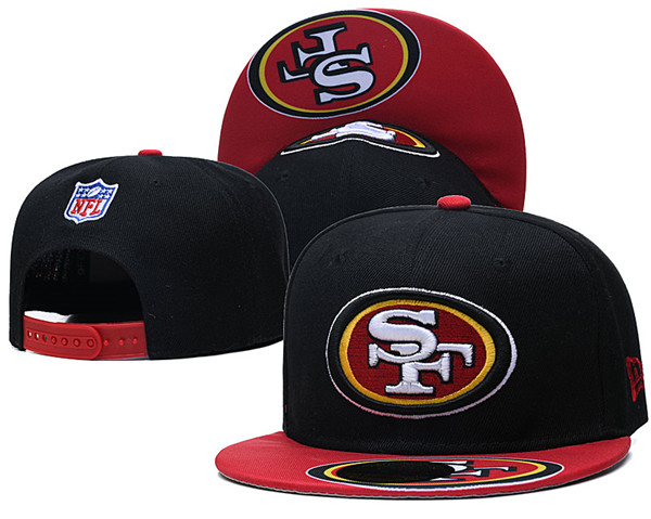 49ers Team Logos Adjustable Black Hat SG 1 49ers Team Logos Adjustable Black Hat SG 1