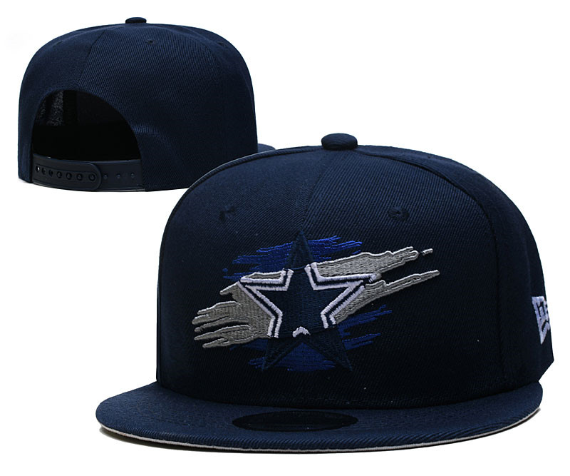 Cowboys Black Snapback Hat--YD Cowboys Black Snapback Hat--YD