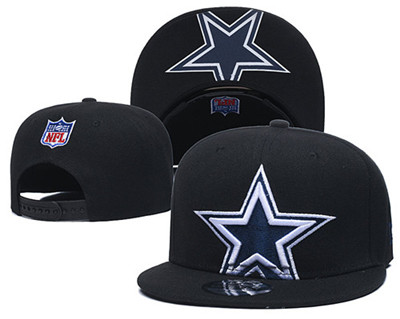 Cowboys Team Logo Black Adjustable Hat GS Cowboys Team Logo Black Adjustable Hat GS