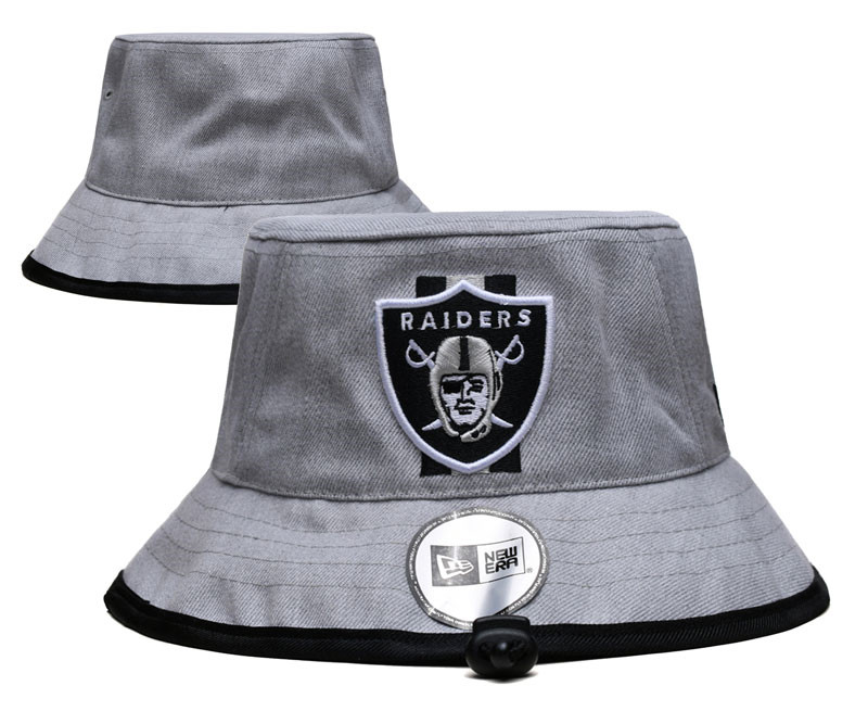 Las Vegas Raiders Stitched Bucket Fisherman Hats 0152 Las Vegas Raiders Stitched Bucket Fisherman Hats 0152