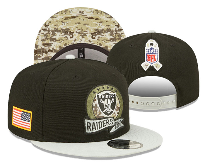 Las Vegas Raiders Salute To Service Stitched Snapback Hats 0146 Las Vegas Raiders Salute To Service Stitched Snapback Hats 0146