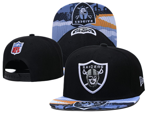 Raiders Team Logo Black Adjustable Hat LH Raiders Team Logo Black Adjustable Hat LH