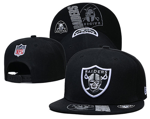 Raiders Team Logo Black Adjustable Hat GS Raiders Team Logo Black Adjustable Hat GS