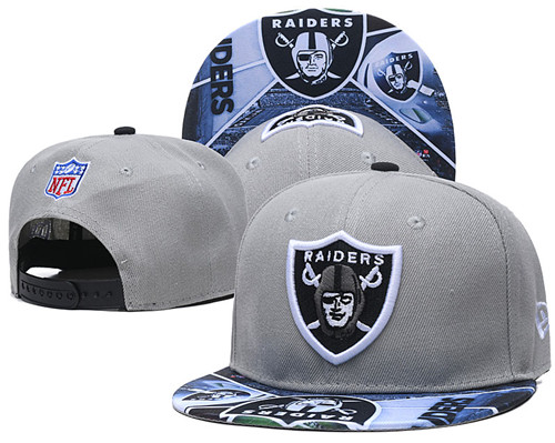 Raiders Fresh Logo Gray Adjustable Hat TX Raiders Fresh Logo Gray Adjustable Hat TX