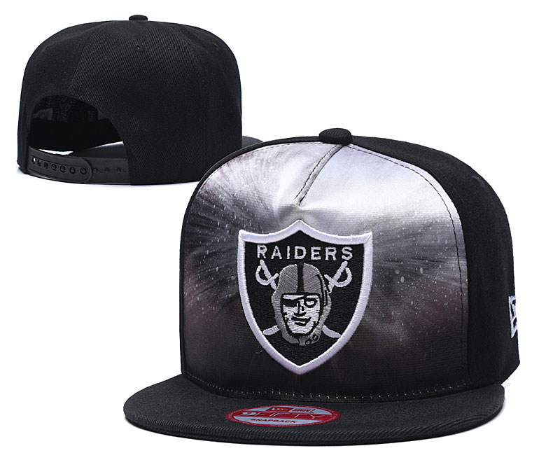 Raiders Team Logo Black Adjustable Leather Hat TX Raiders Team Logo Black Adjustable Leather Hat TX