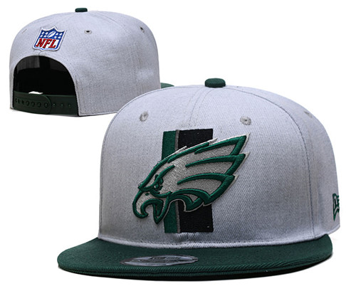 Eagles Gray Snapback Hat --YD Eagles Gray Snapback Hat --YD
