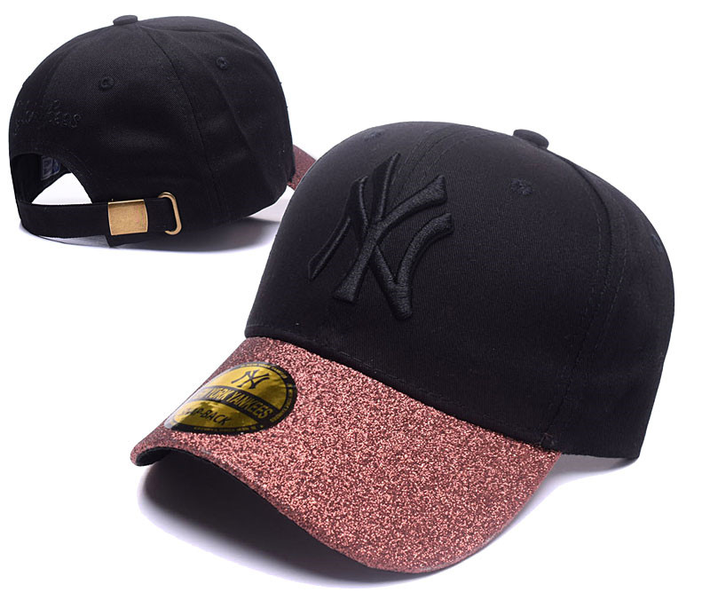 Yankees Sequin peaked cap hat 1 -SG Yankees Sequin peaked cap hat 1 -SG