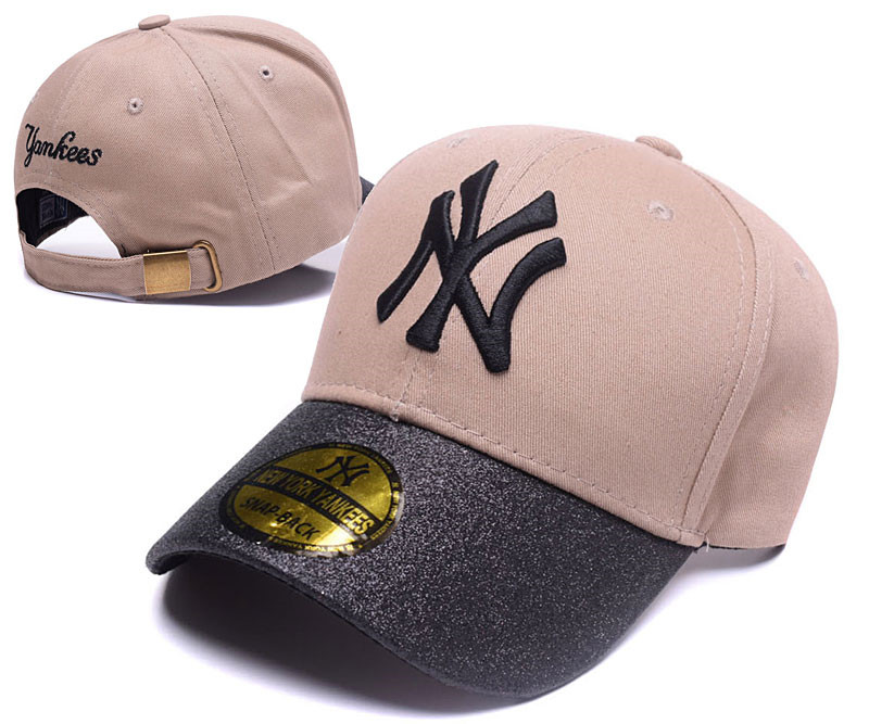 Yankees Sequin peaked cap hat -SG Yankees Sequin peaked cap hat -SG
