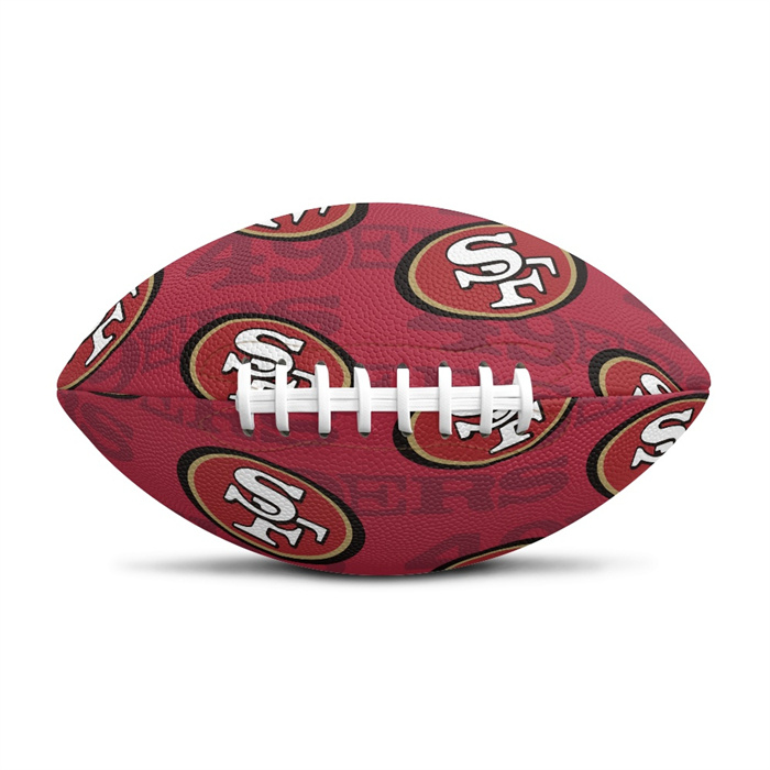 San Francisco 49ers Team Logo Mini Football (11.9in-7.3in)