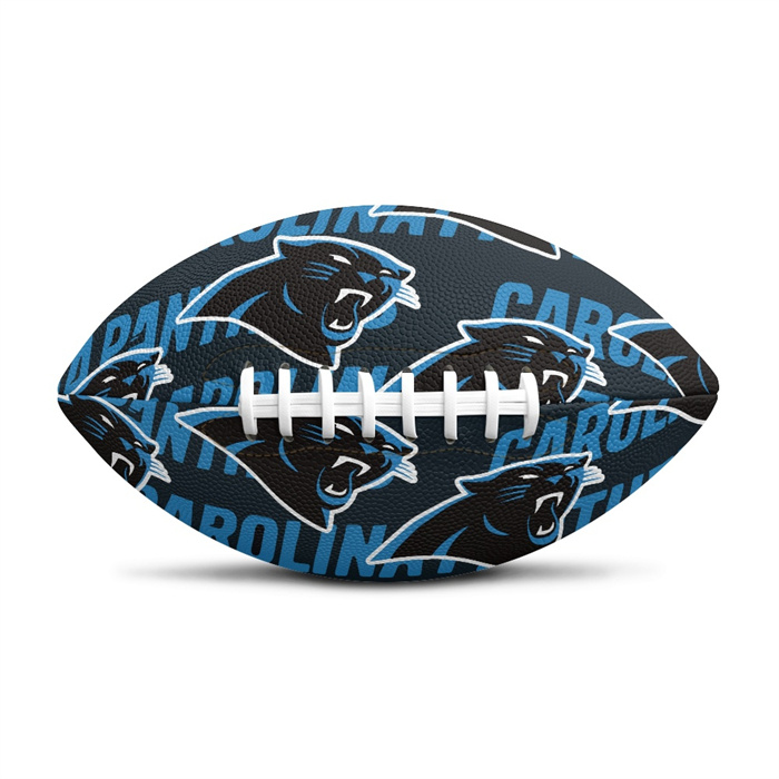 Carolina Panthers Team Logo Mini Football (11.9in-7.3in)