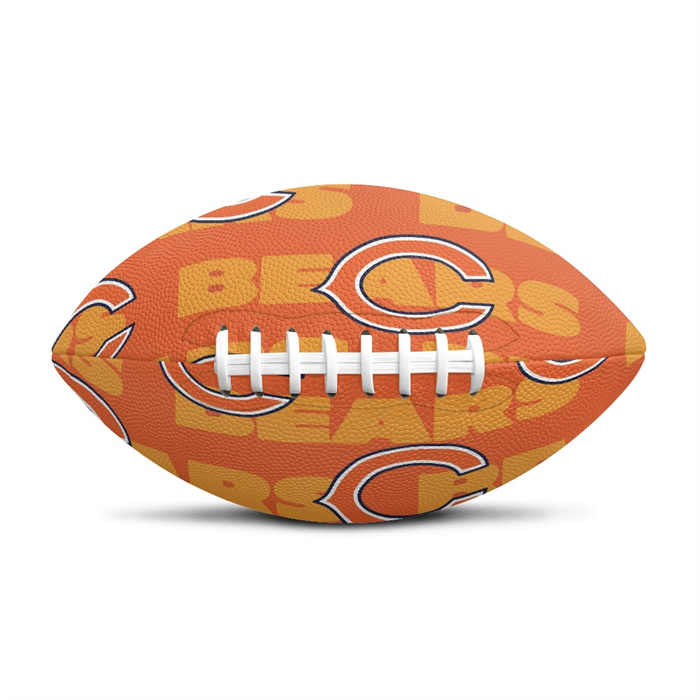 Chicago Bears Team Logo Mini Football (11.9in-7.3in)