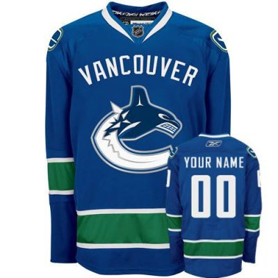 Vancouver Canucks Home Customized Jersey Vancouver Canucks Home Customized Jersey