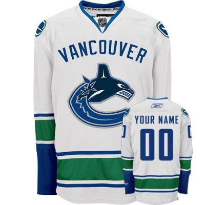 Vancouver Canucks Road Customized Jersey