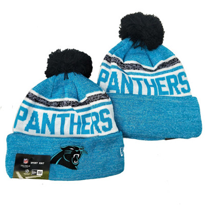 Panthers Team Logo Blue Knit Hat YD Panthers Team Logo Blue Knit Hat YD