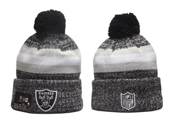 Las Vegas Raiders Knit Hats-004
