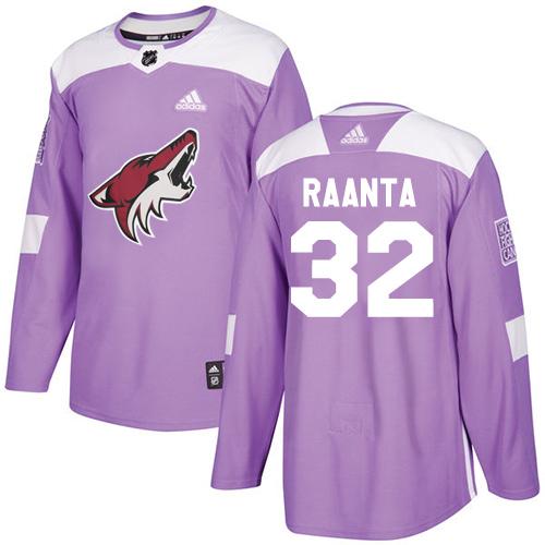 Adidas Coyotes #32 Antti Raanta Purple Authentic Fights Cancer Stitched NHL Jersey Adidas Coyotes #32 Antti Raanta Purple Authentic Fights Cancer Stitched NHL Jersey