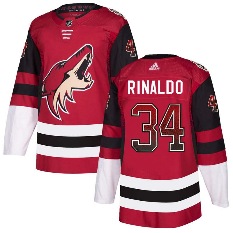 Coyotes 34 Zac Rinaldo Red Drift Fashion Adidas Jersey Coyotes 34 Zac Rinaldo Red Drift Fashion Adidas Jersey