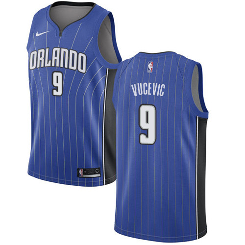 Magic #9 Nikola Vucevic Royal Youth Basketball Swingman Icon Edition Jersey Magic #9 Nikola Vucevic Royal Youth Basketball Swingman Icon Edition Jersey