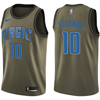 Nike Magic #10 Evan Fournier Green Salute to Service Youth NBA Swingman Jersey Nike Magic #10 Evan Fournier Green Salute to Service Youth NBA Swingman Jersey