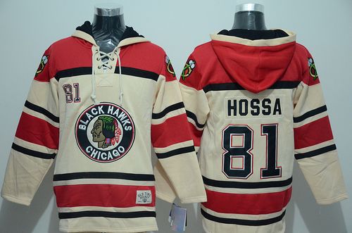 Blackhawks #81 Marian Hossa Gream Sawyer Hooded Sweatshirt Stitched NHL Jersey Blackhawks #81 Marian Hossa Gream Sawyer Hooded Sweatshirt Stitched NHL Jersey