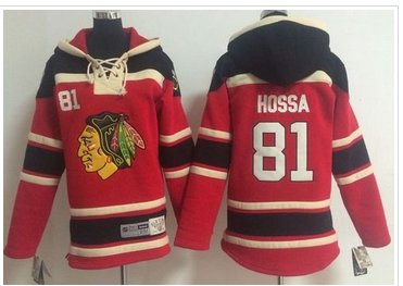 Youth NHL Blackhawks #81 Marian Hossa Red Sawyer Hooded Sweatshirt Stitched Jersey Youth NHL Blackhawks #81 Marian Hossa Red Sawyer Hooded Sweatshirt Stitched Jersey