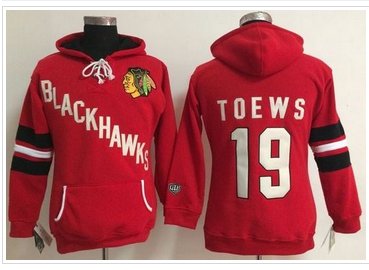 Chicago Blackhawks #10 Patrick Sharp Red Women's Old Time Heidi NHL Hoodie Chicago Blackhawks #10 Patrick Sharp Red Women's Old Time Heidi NHL Hoodie