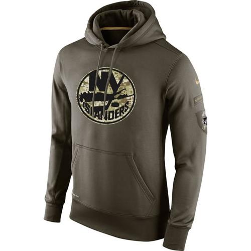 Men's New York Islanders Nike Salute To Service NHL Hoodie Men's New York Islanders Nike Salute To Service NHL Hoodie