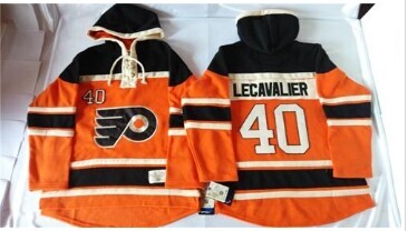 Flyers #40 Vincent Lecavalier Orange Sawyer Hooded Sweatshirt Stitched NHL Jersey Flyers #40 Vincent Lecavalier Orange Sawyer Hooded Sweatshirt Stitched NHL Jersey