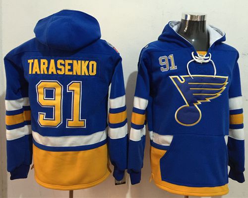 Blues #91 Vladimir Tarasenko Light Blue Name & Number Pullover NHL Hoodie Blues #91 Vladimir Tarasenko Light Blue Name & Number Pullover NHL Hoodie