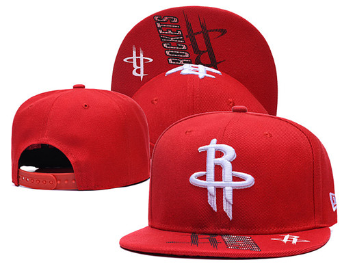 Rockets Team Logo Red Adjustable Hat GS Rockets Team Logo Red Adjustable Hat GS