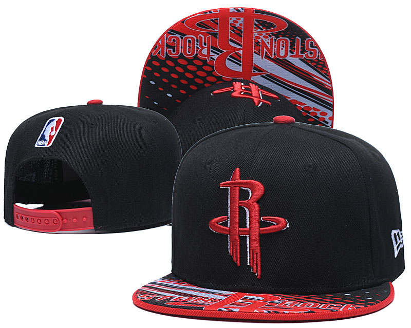 Rockets Team Logo Black Adjustable Hat LH Rockets Team Logo Black Adjustable Hat LH