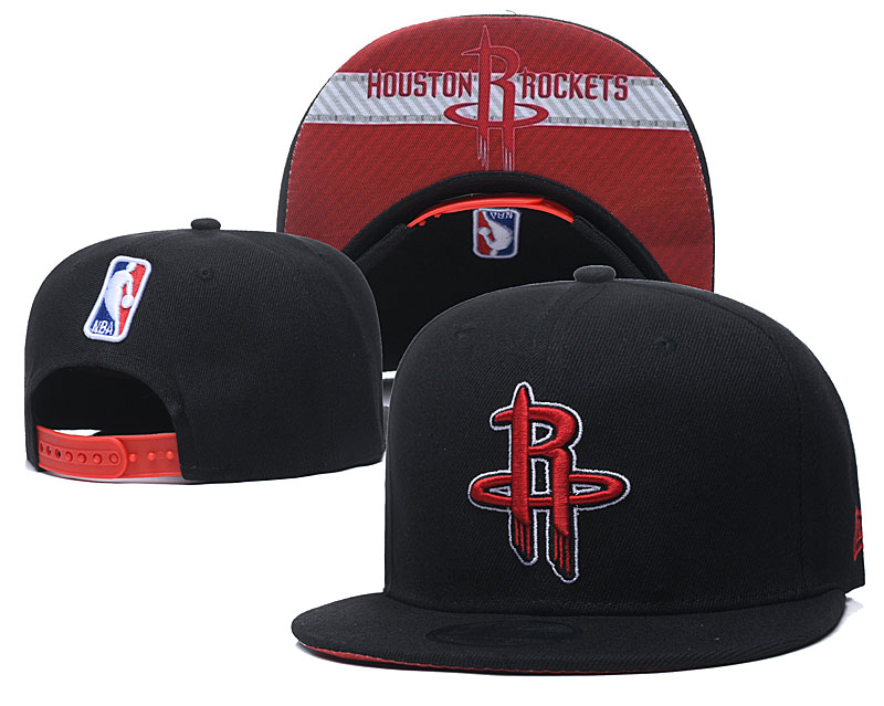 Rockets Team Logo Black Adjustable Hat GS Rockets Team Logo Black Adjustable Hat GS