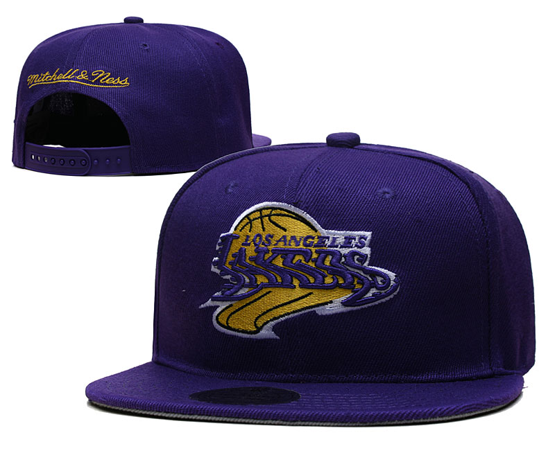 Lakers Snapback Hat Purple--YD Lakers Snapback Hat Purple--YD