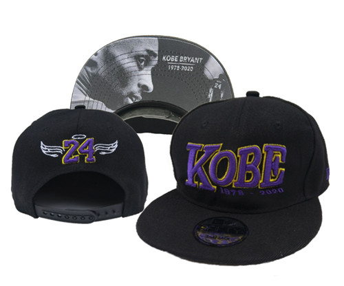 Lakers Team Logo 24 Kobe Bryant Black Adjustable Hat YD Lakers Team Logo 24 Kobe Bryant Black Adjustable Hat YD